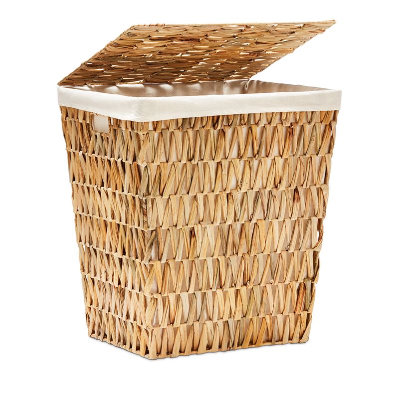 Zig Zag Natural Laundry Basket