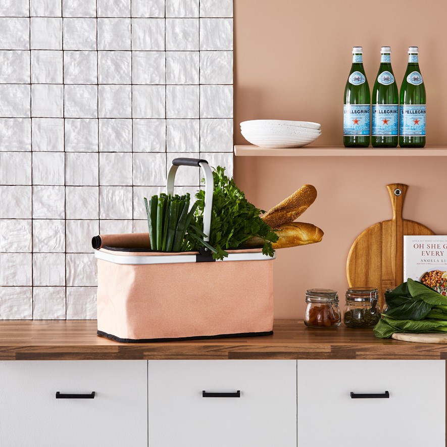 Enviro Pink Shopping Basket Adairs