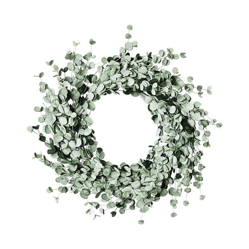 Silver Coin Green Wreath
