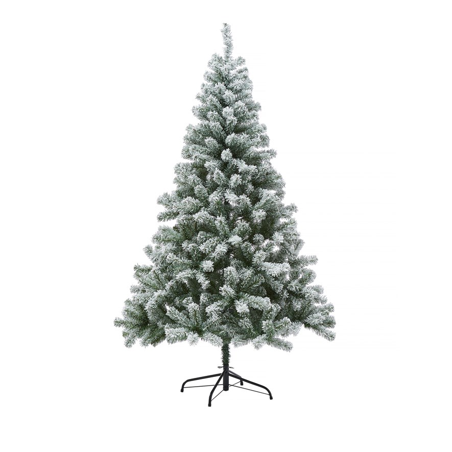White & Green Winter 6ft Christmas Tree Adairs