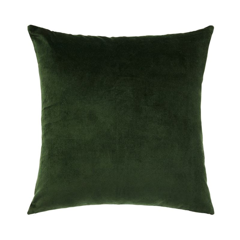 Bombay Olive Velvet Cushion