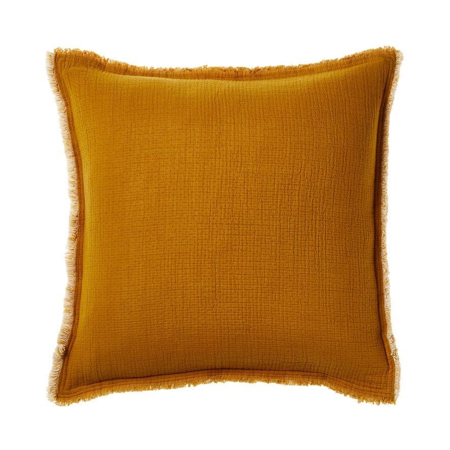Corfu Bronze & Mustard Cushion Adairs