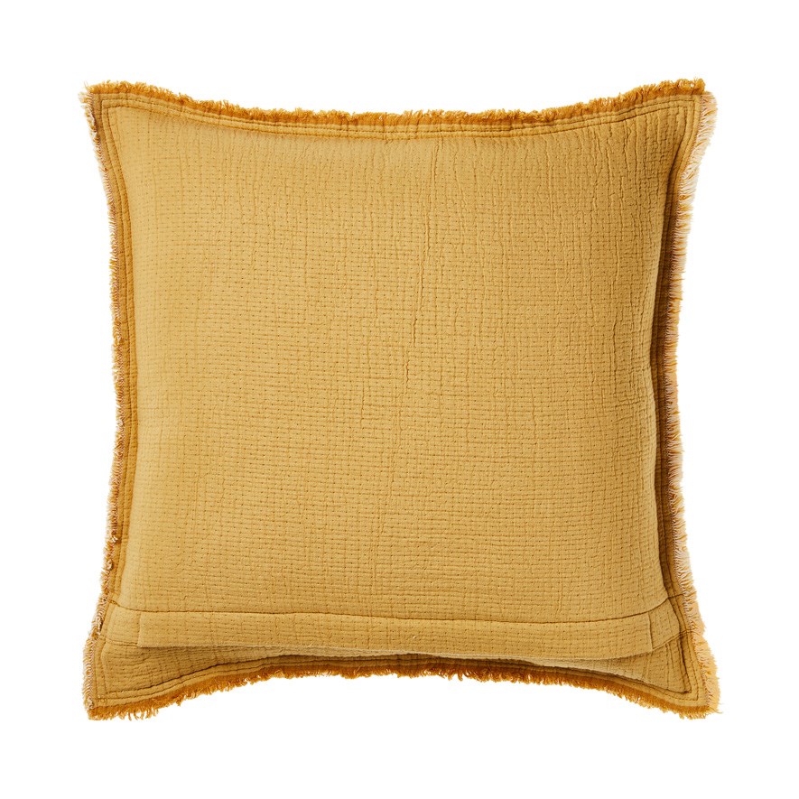 Corfu Bronze & Mustard Cushion Adairs