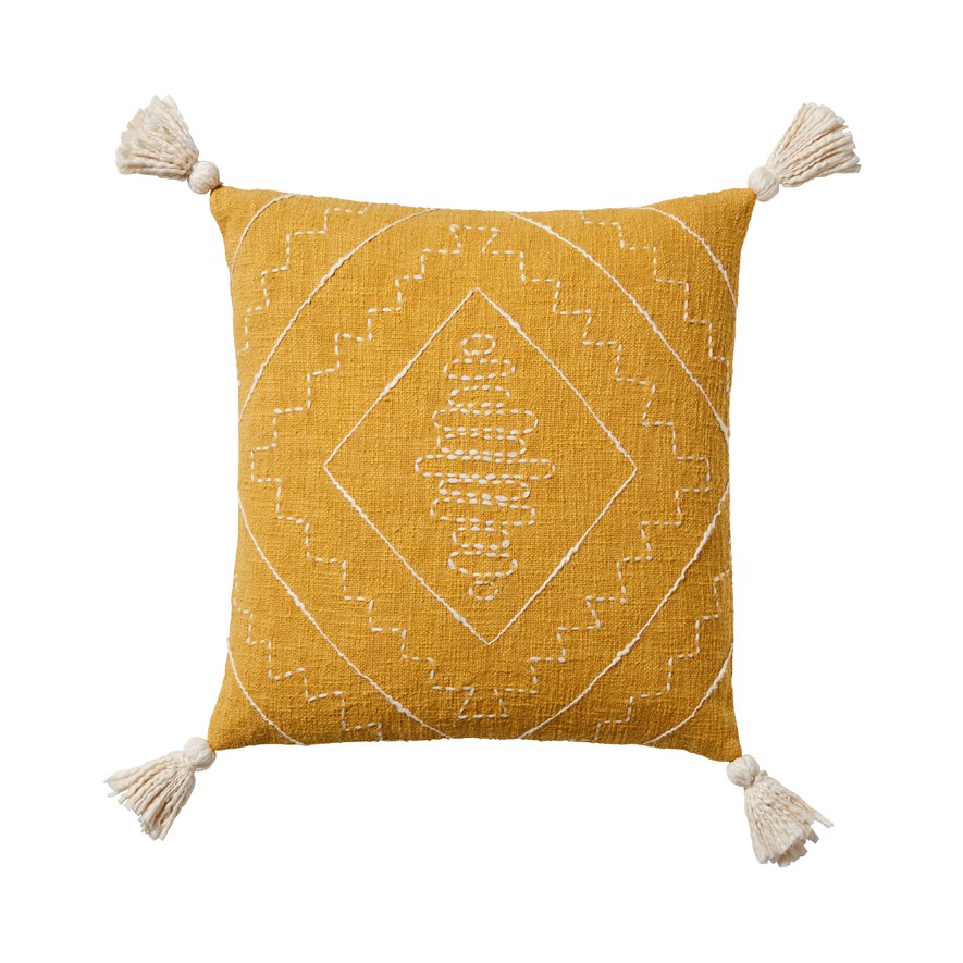 Zuma Mustard Cushion Adairs
