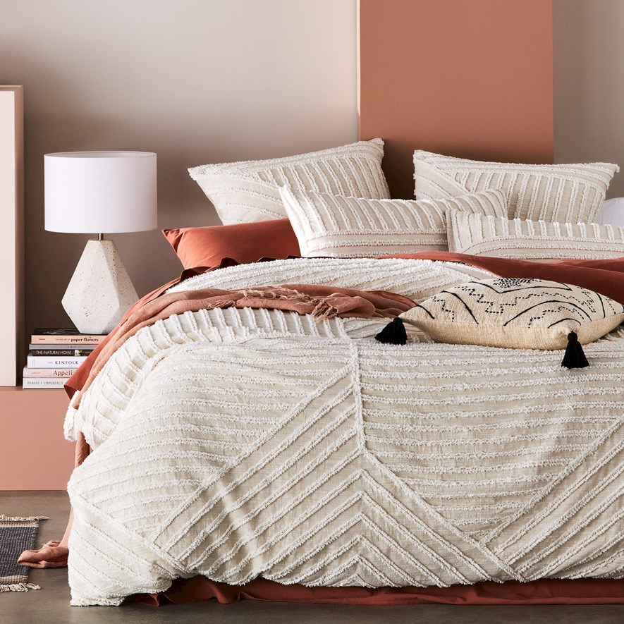 Zuma Natural & Black Cushion Adairs