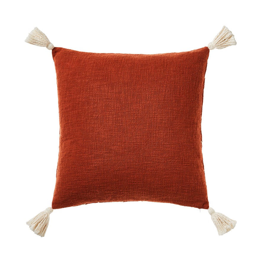 Zuma Rust & Natural Cushion Adairs