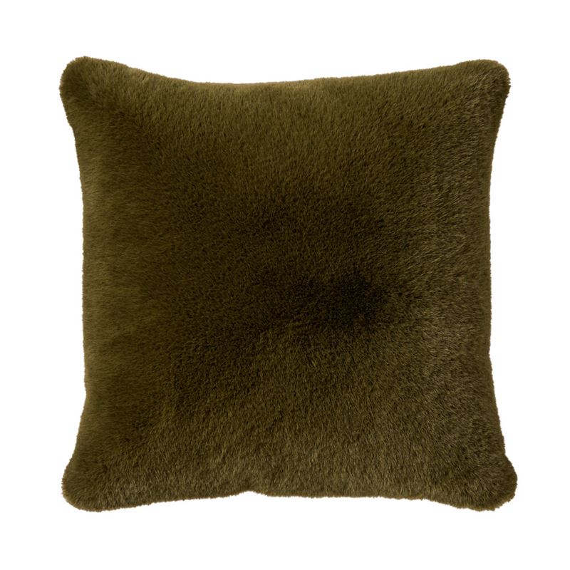 Astoria Green Fur Cushion