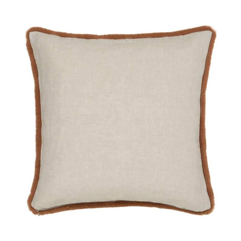 Astoria Caramel Fur Cushion