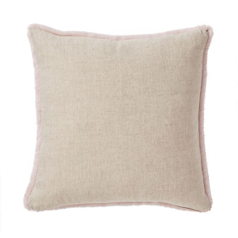 Astoria Dusty Pink Fur Cushion