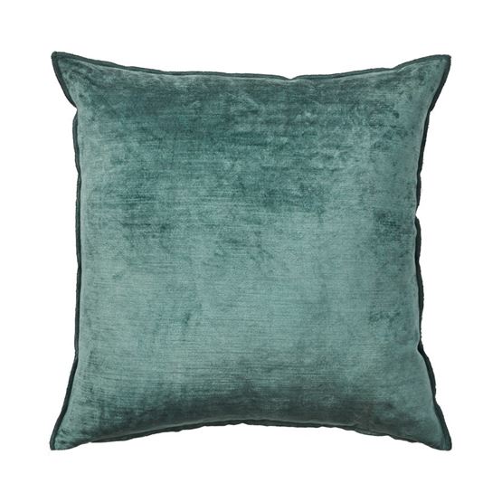 OLD CODE Cairo Green Velvet Cushion 