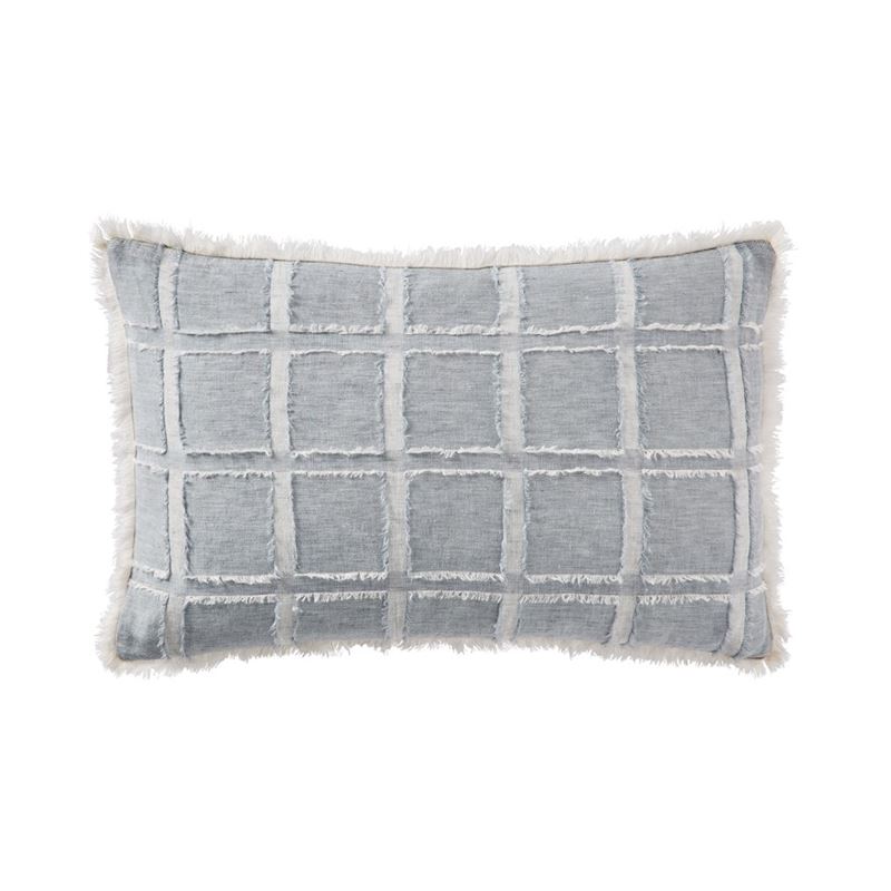 Pasquale Blue Linen Cushion 
