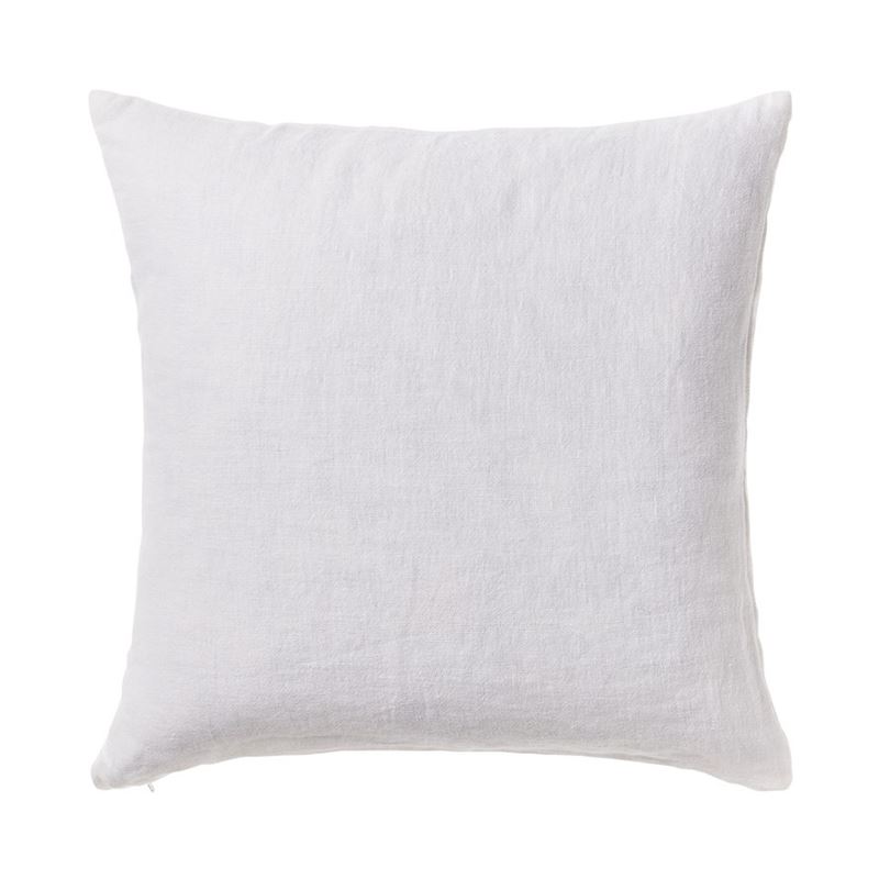 Malmo White Linen Cushion 
