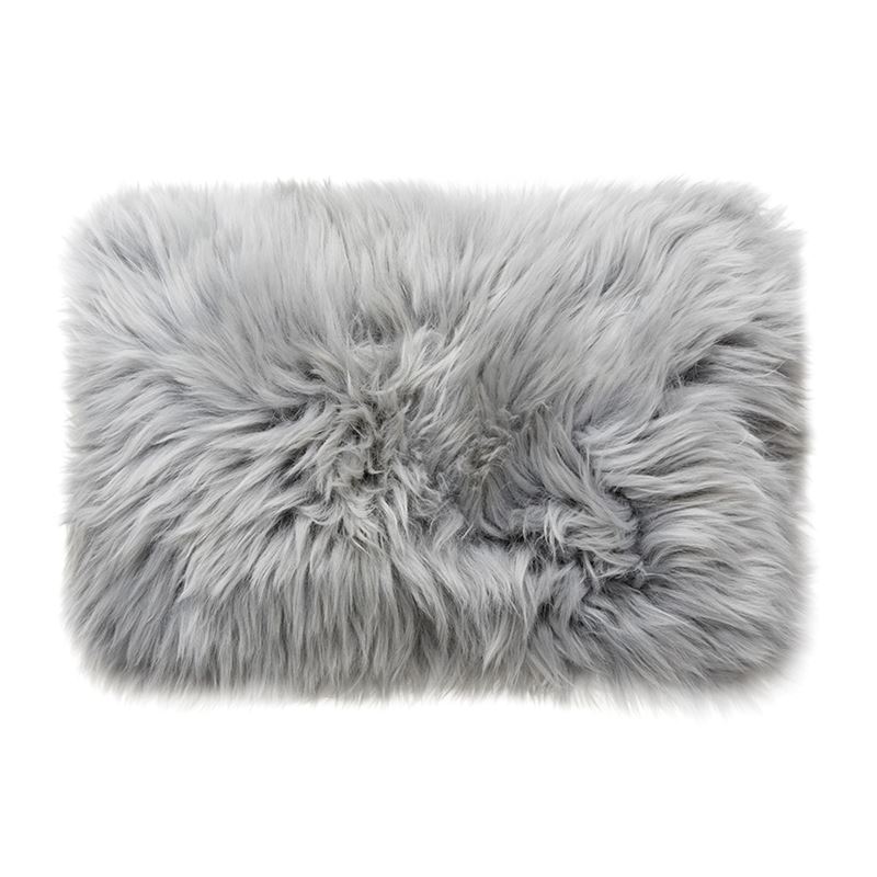 Sheepskin Cushion Grey 
