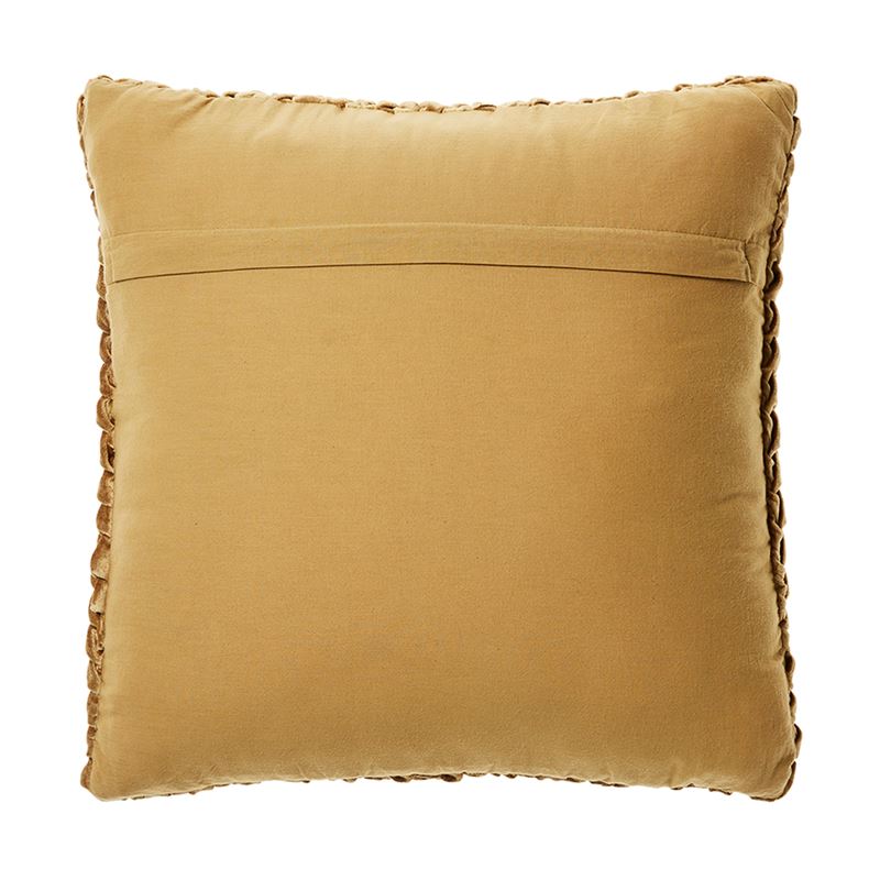 Persian Velvet Cushion Gold 
