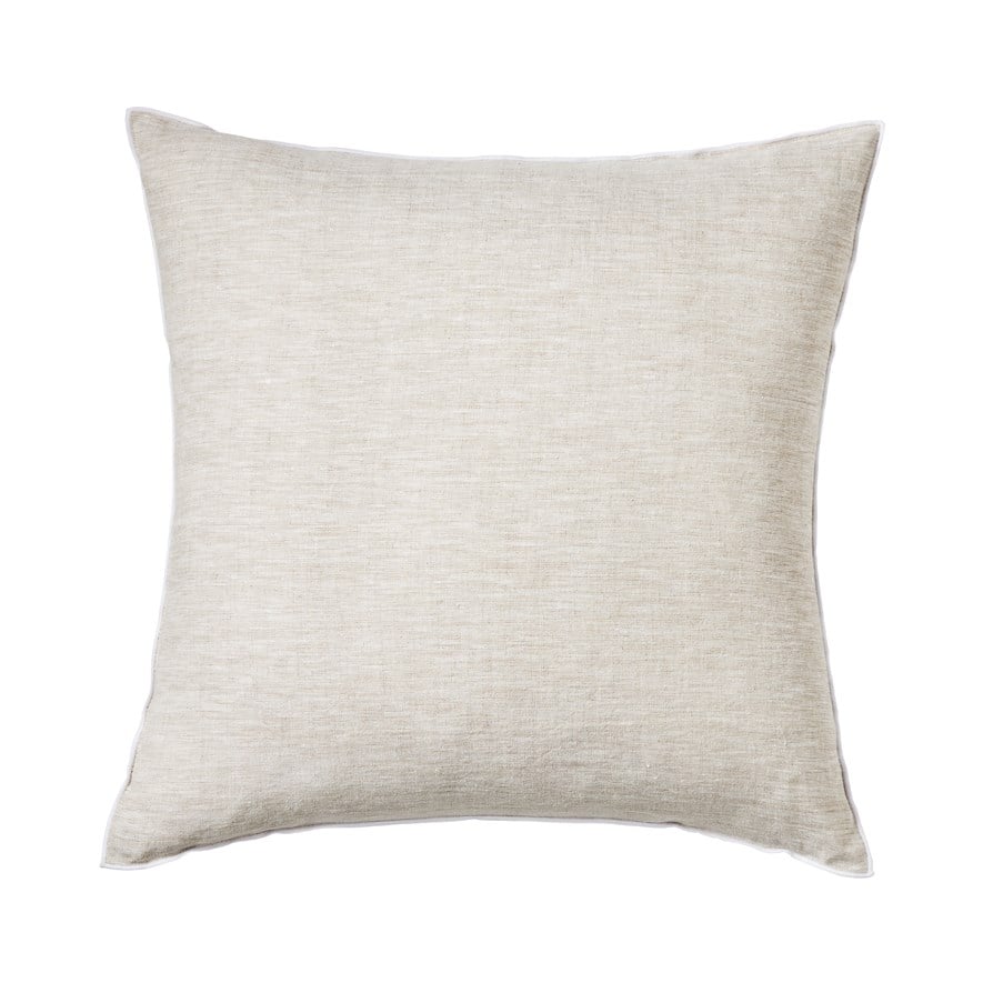 Mark Tuckey - Washed Natural Hemp Cushion | Adairs