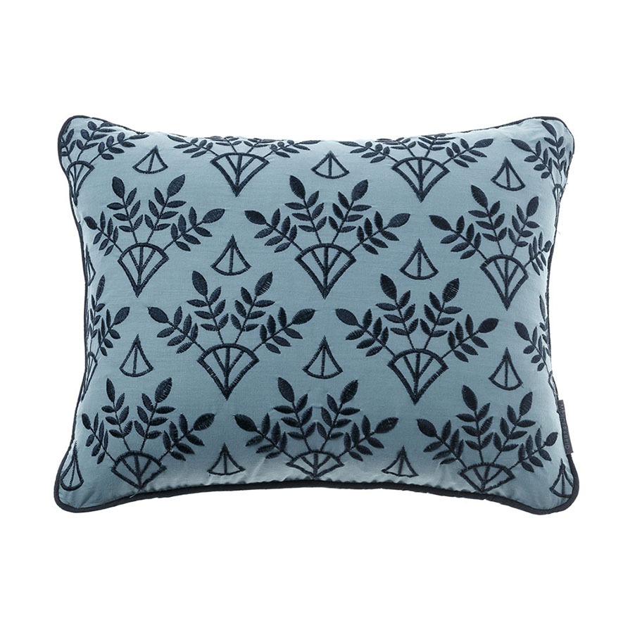 adairs teal cushion