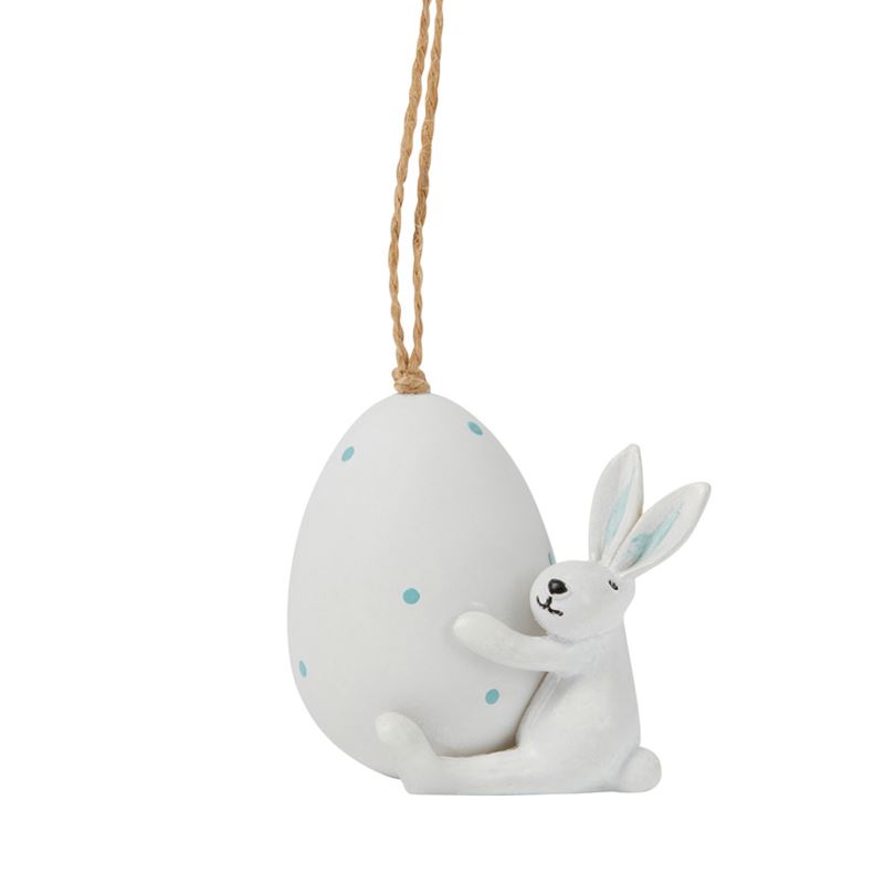 Rabbit On Egg Easter Hanging Collection Decoration