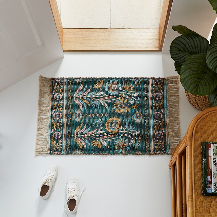 Monte Vintage Palm Indoor Mat