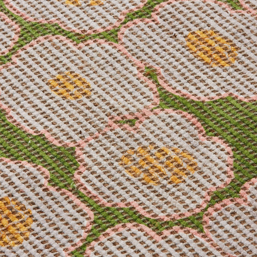 Togetherness Green Grey Rug Runner Adairs