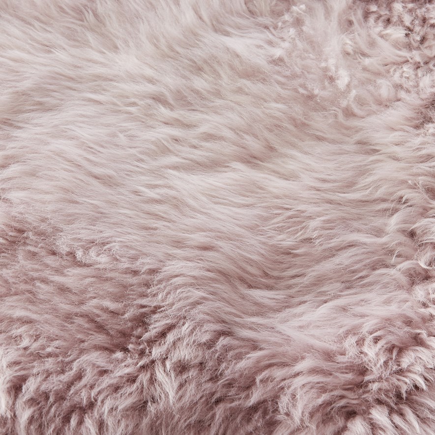 Dusty Mauve Single Sheepskin Adairs