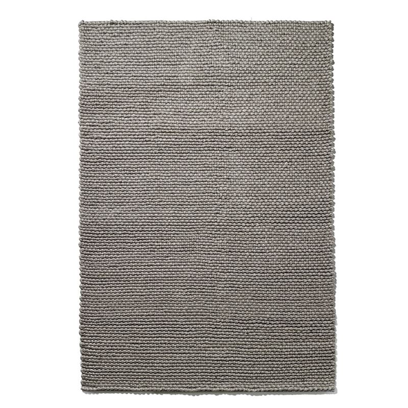 The Wool Collection Rug Pale Grey Cosmic