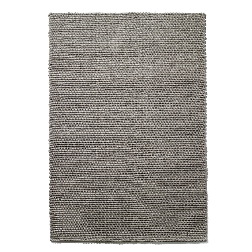 Home Republic - The Wool Collection Rug Pale Grey Cosmic | Adairs
