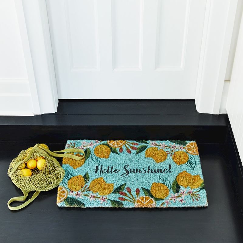 Coir Hello Sunshine Doormat