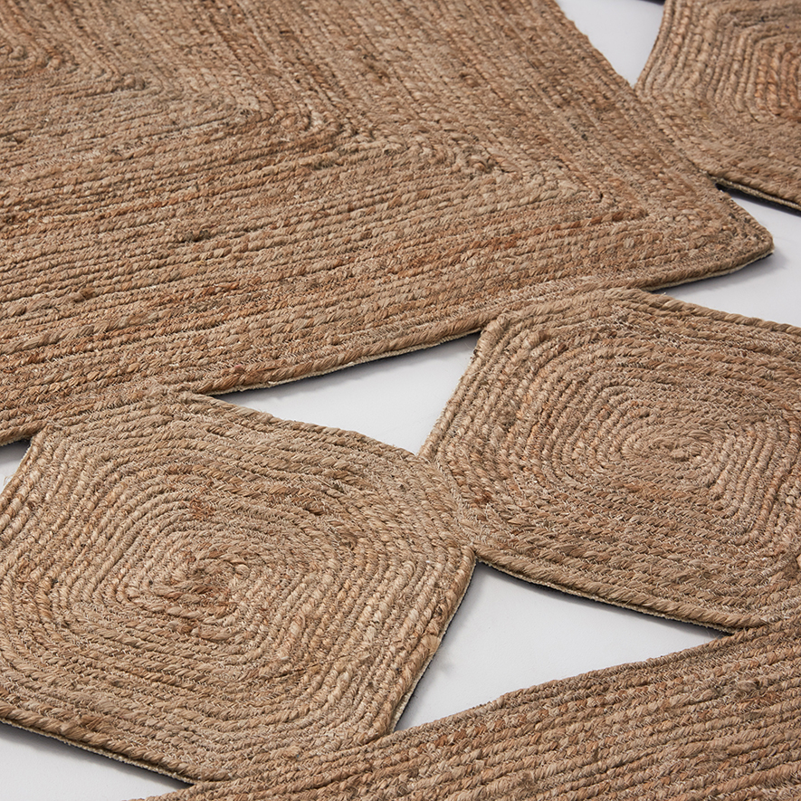 Home Republic - Santa Maria Rectangular Rug Natural | Adairs
