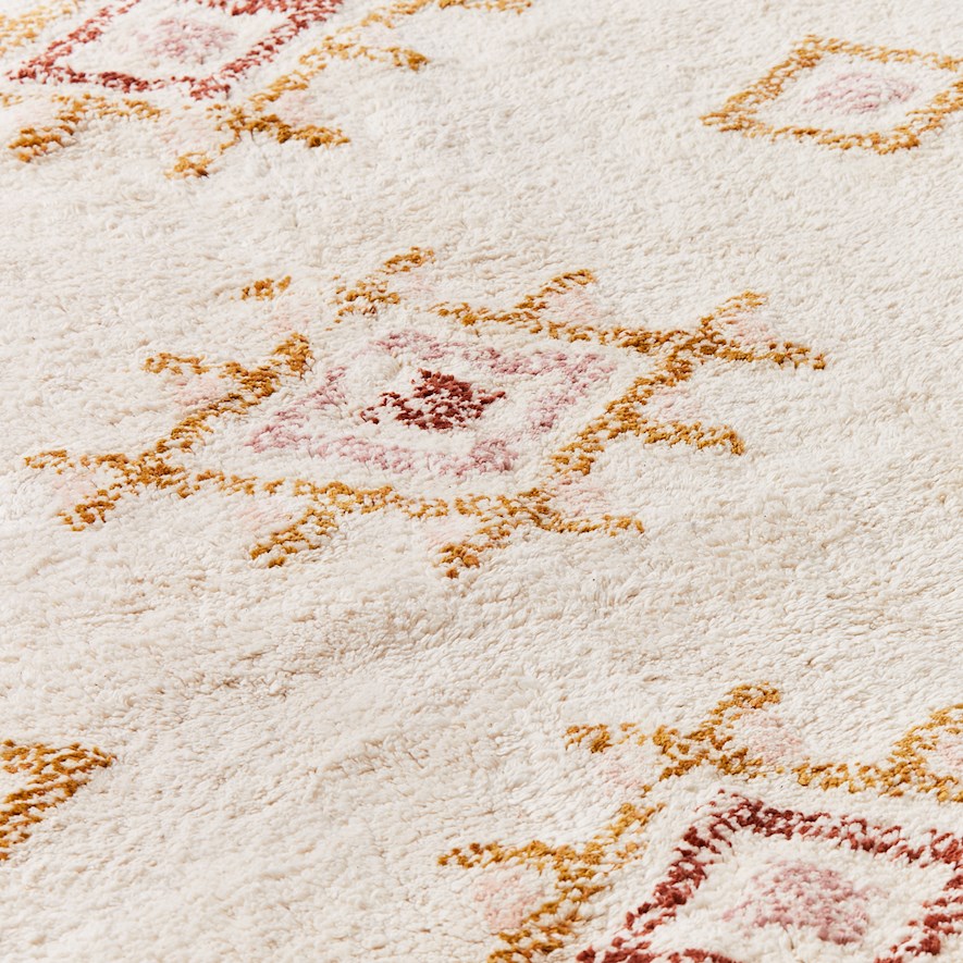 Home Republic - Gibson Natural Rust and Blush Rug Collection | Adairs