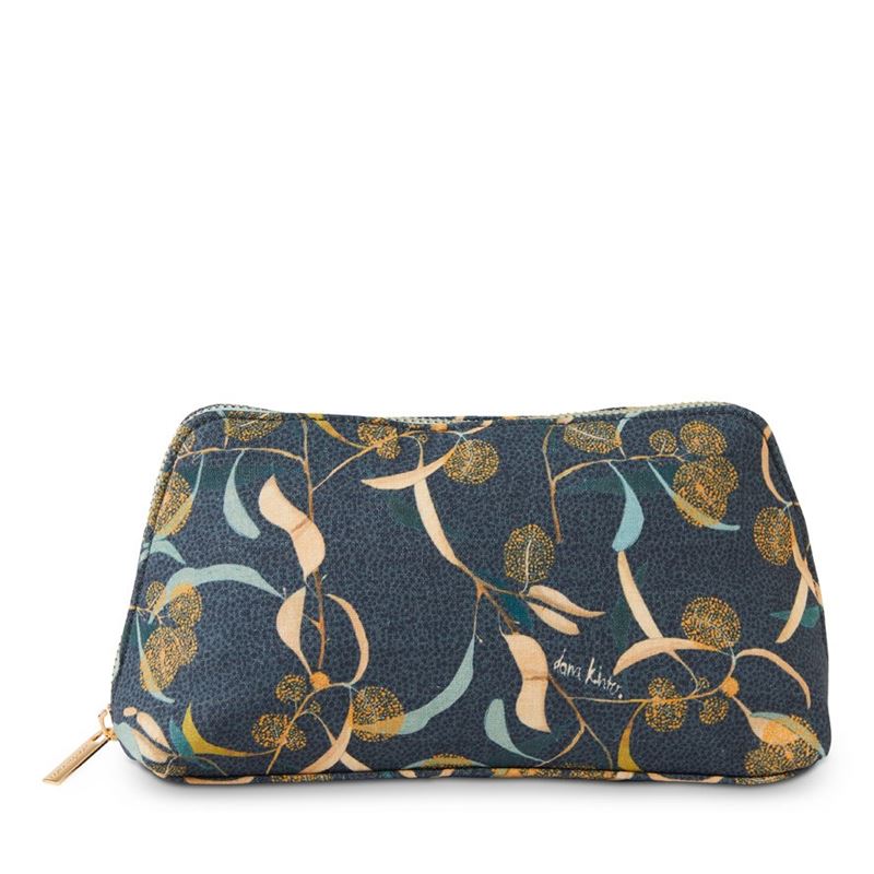 Dana Kinter Collection Navy Wattle Large Cosmetic Bag | Everyday ...