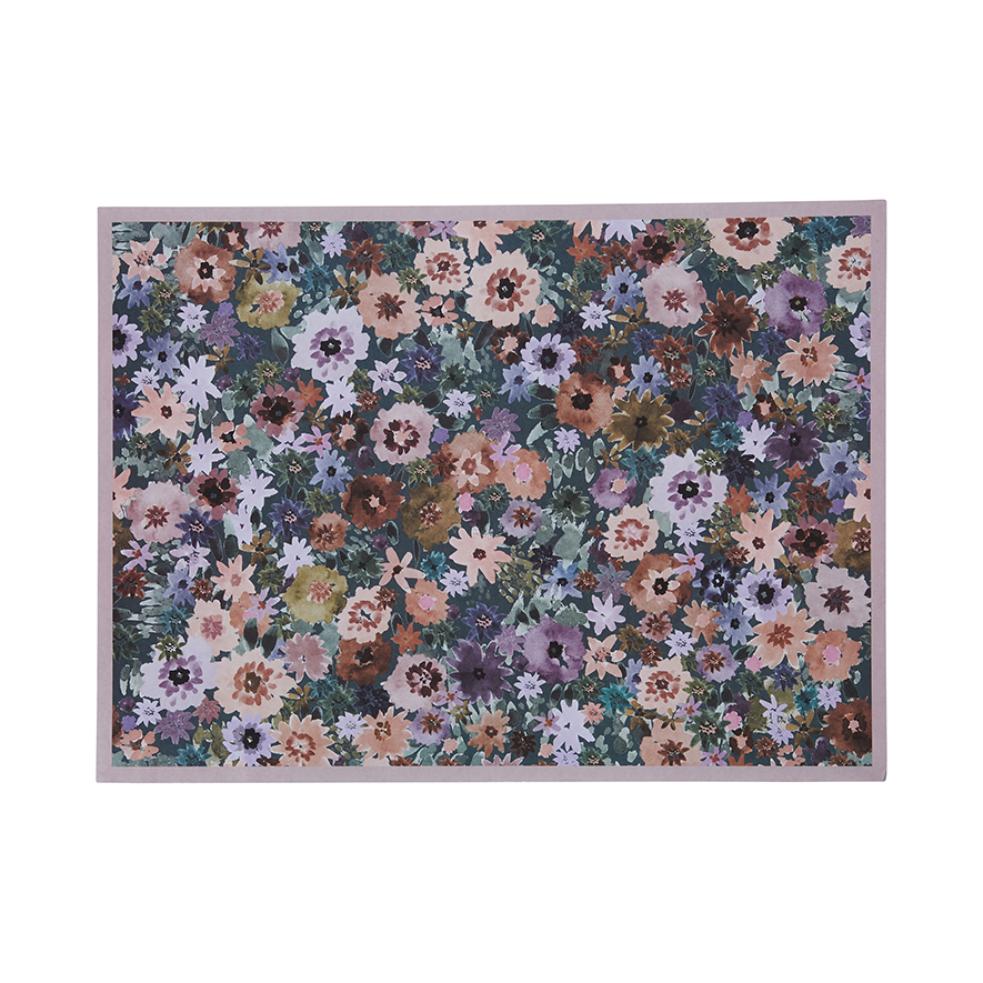 Carrie Sage Floral Paper Placemats Pack of 50 Adairs
