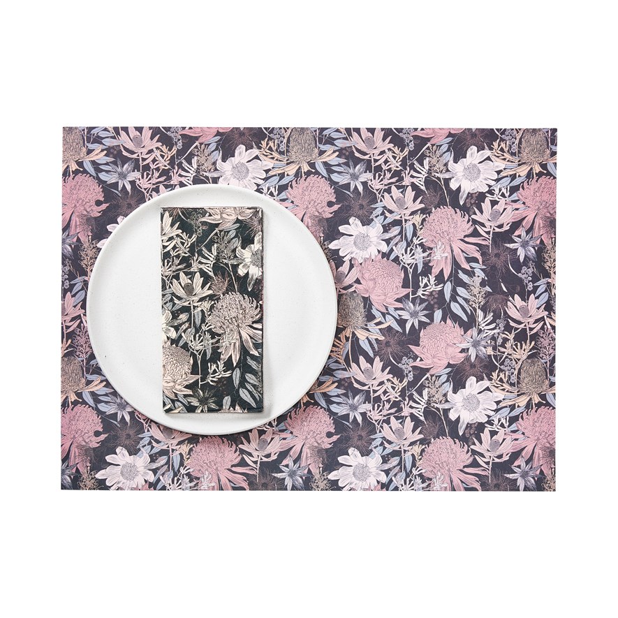 Home Republic Habitat Collection Midnight Paper Napkin Adairs