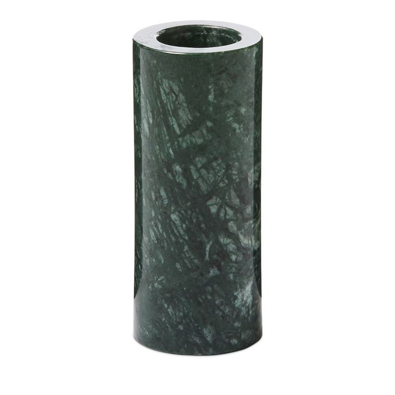 Stone Green Marble Candle Holder