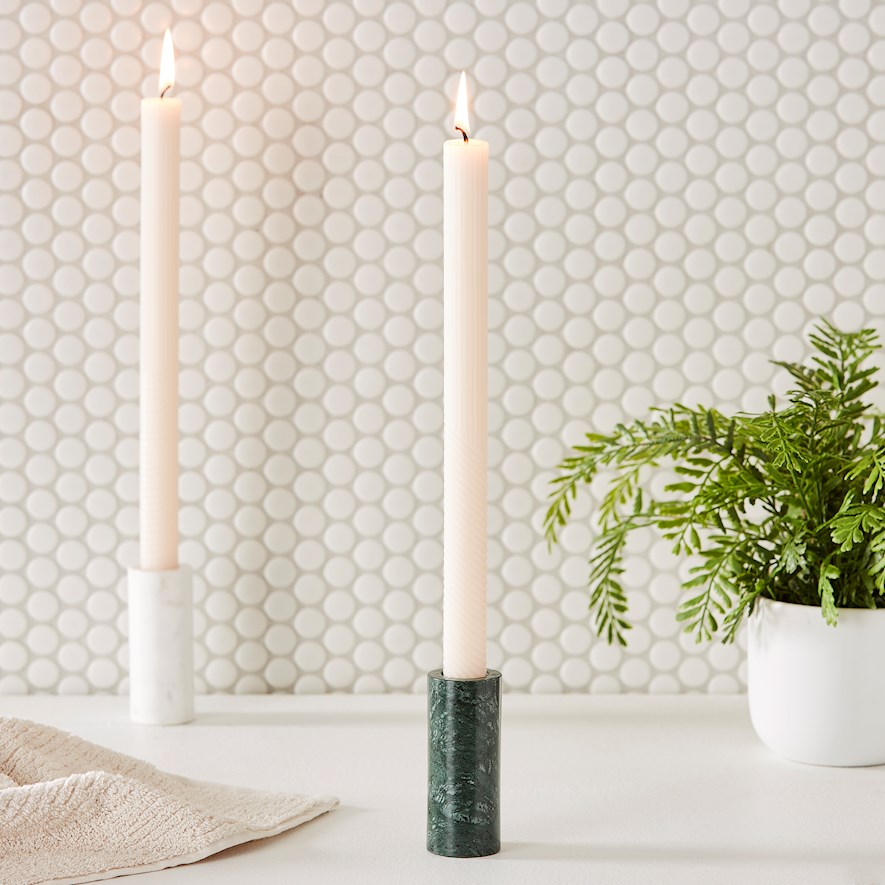 Marble candle clearance stand