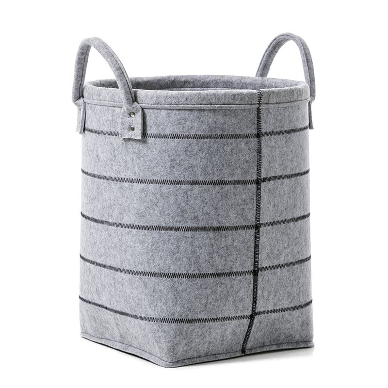 Norman Light Grey Marle Basket