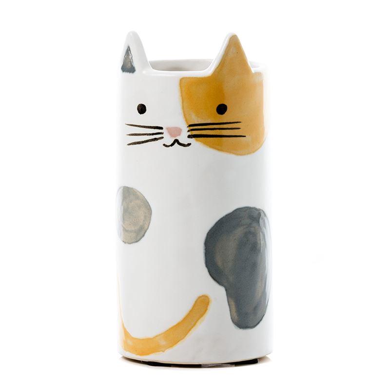 Lily Cat Vase Tortie 