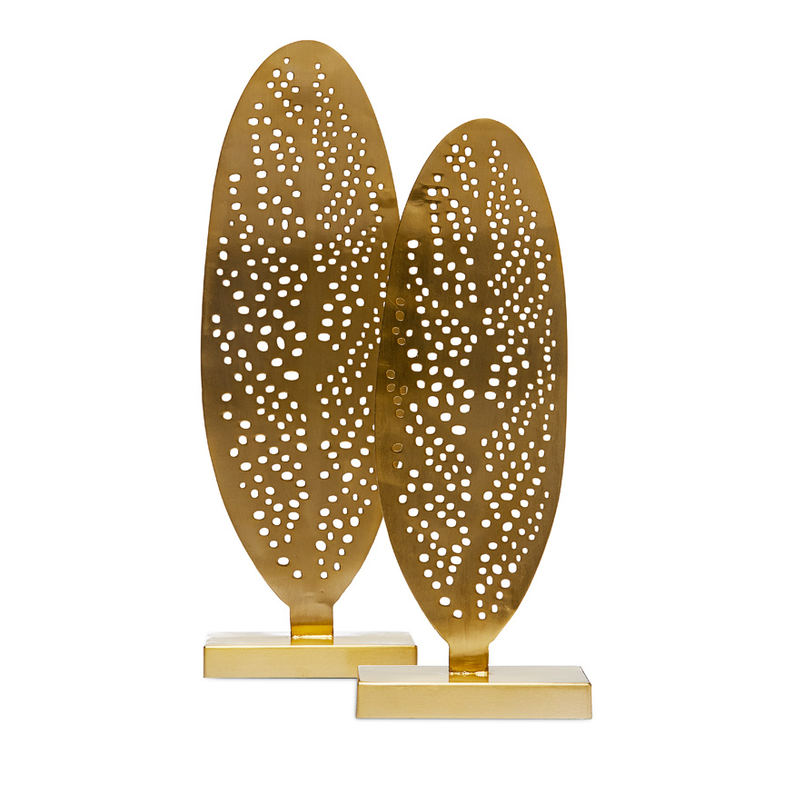 Home Republic Autumn Gold Leaf Statue Adairs