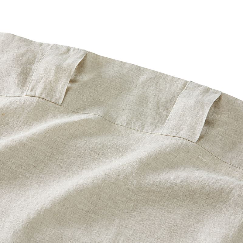 Vintage Washed Linen Curtains Set of 2
