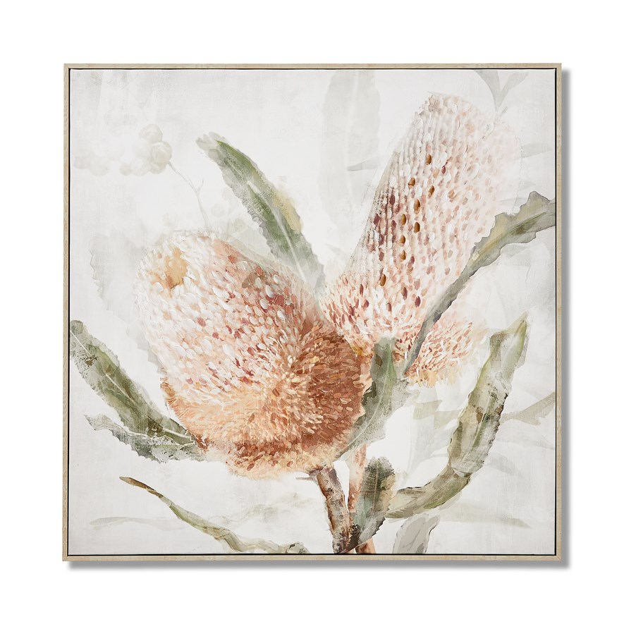 Kakadu Natural Banksia Canvas Collection Adairs