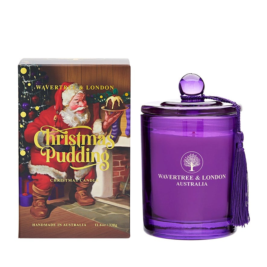 Mercer + Reid Wavertree & London Christmas Pudding Candle Adairs