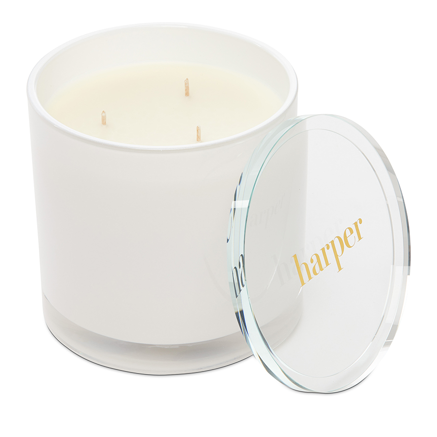 Home Republic Harper White Lychee XL Candle Adairs