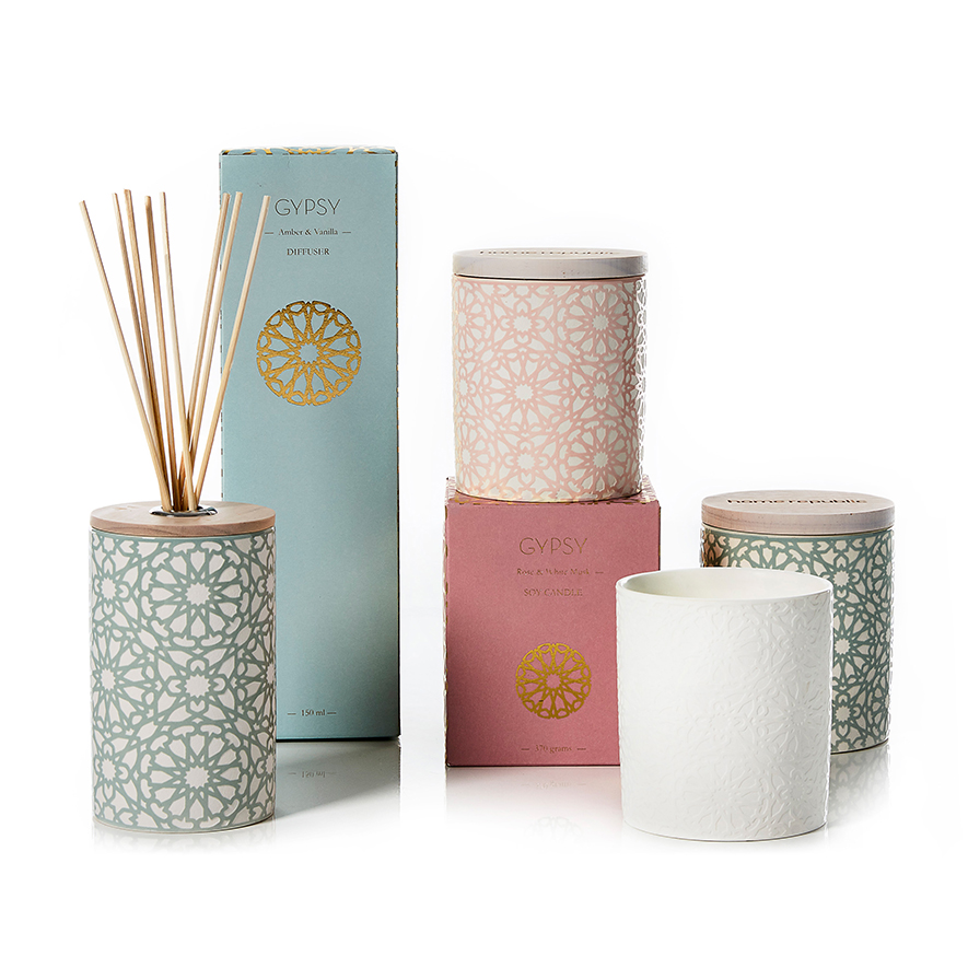 Gypsy Amber & Vanilla Candle Adairs