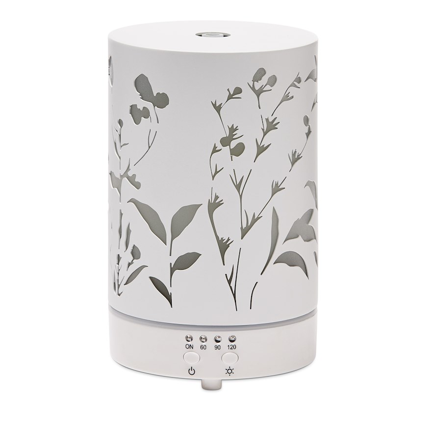 Home Republic - Sense Ultrasonic White Flora Diffuser | Adairs