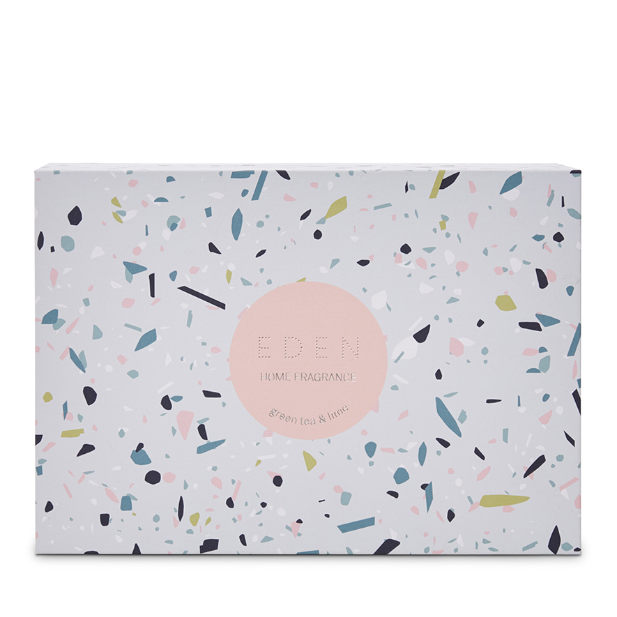 Home Republic Eden Home Fragrance Green Tea & Lime Gift Set 90g