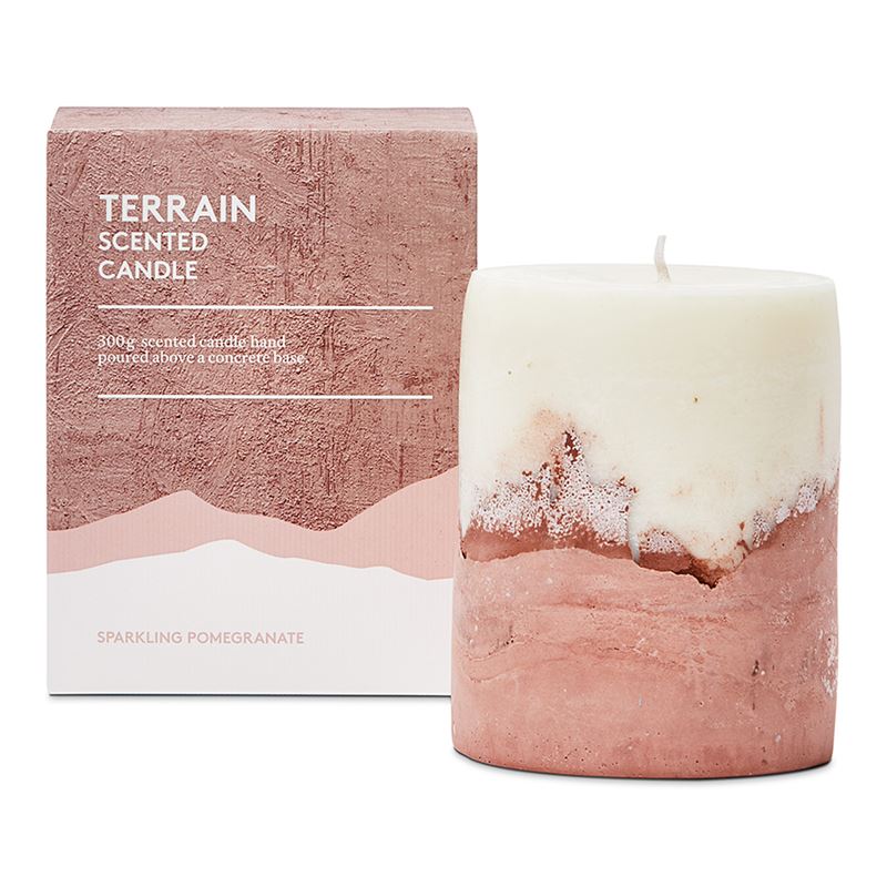 Terrain Sparkling Pomegranate Home Fragrance Candle