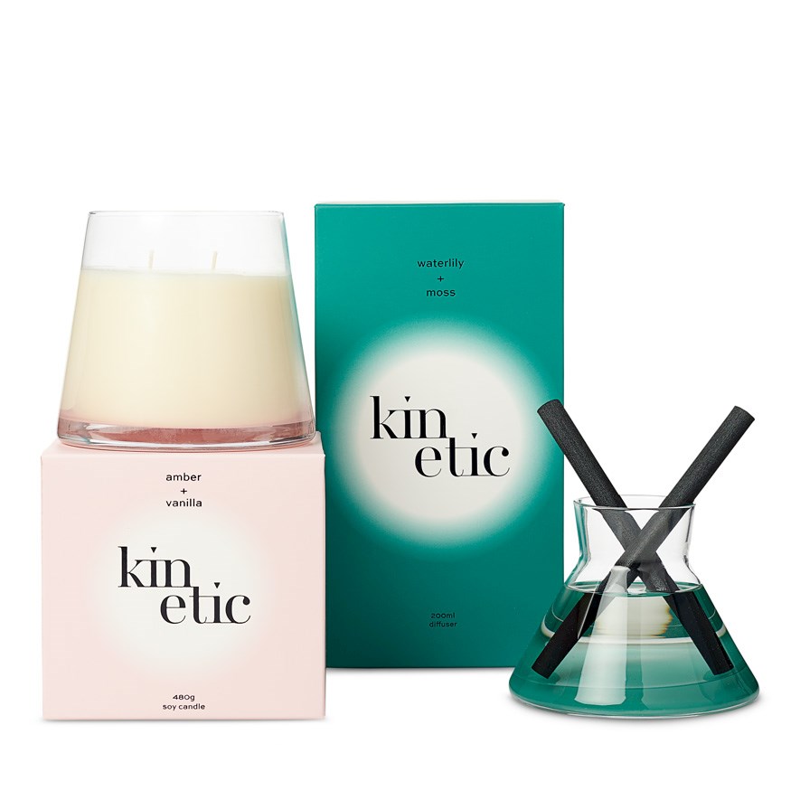 Home Republic Amber & Vanilla Candle Adairs