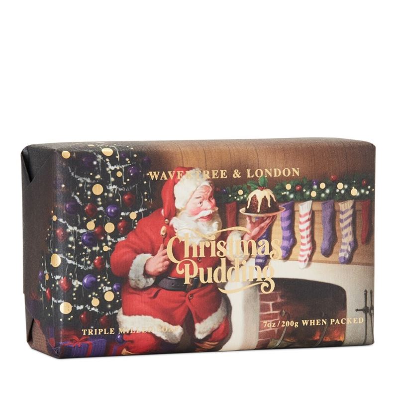 Wavertree & London Christmas Pudding Soap Bar