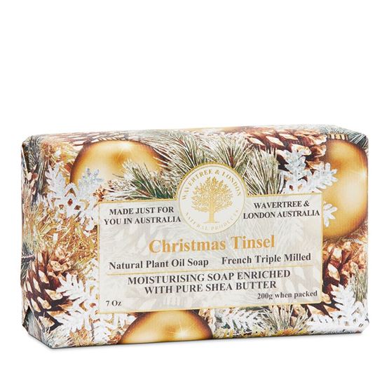 Wavertree & London Christmas Tinsel Soap Bar