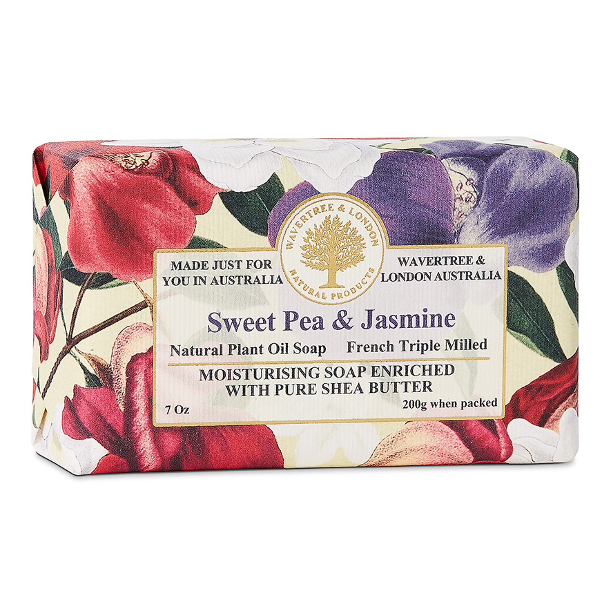 Wavertree & London Sweet Pea Jasmine Soap Bar Adairs
