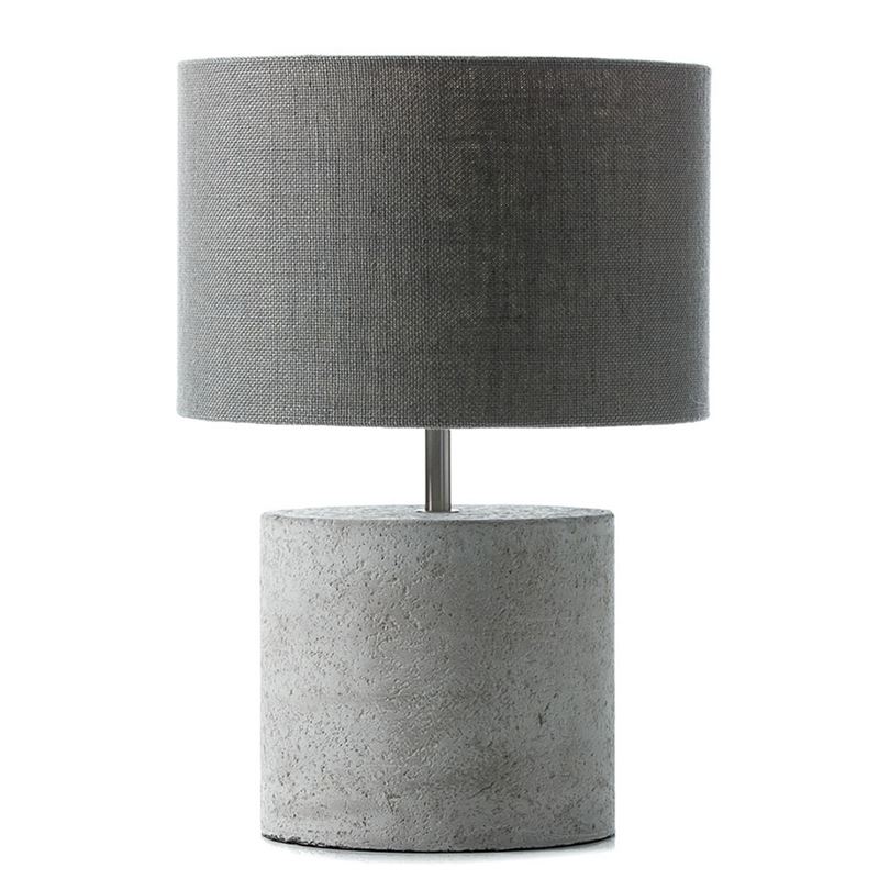 Concrete Table Lamp Paxton Grey